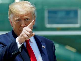Presidente dos EUA, Donald Trump, deixa Washington para embarcar para o Japão
26/09/2019 REUTERS/Kevin Lamarque 