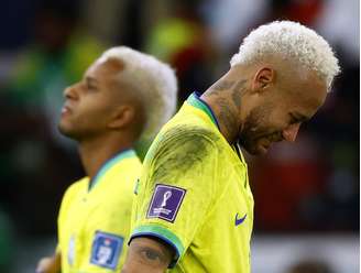 Neymar lamenta derrota do Brasil na Copa do Mundo 2022