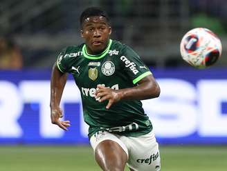 Endrick já soma 21 jogos, cinco tentos e três títulos (Brasileirão 2022, Supercopa do Brasil 2023 e Paulistão 2023) no profissional do Alviverde