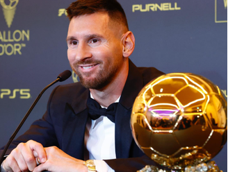 Messi venceu a "Bola de Ouro" pela oitava vez