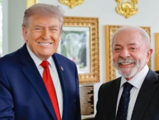 Donald Trump recebeu o presidente Luiz Inácio Lula da Silva 