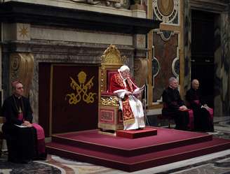 O Papa destacou a proximidade, solidariedade e conselhos que recebeu dos cardeais em seus oito anos de Pontificado