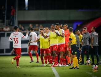 Jogadores do Red Bull Bragantino. 