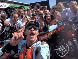 Raúl Fernández venceu sua primeira sprint na MotoGP