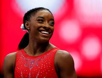 Simone Biles é a principal estrela da ginástica artística 
