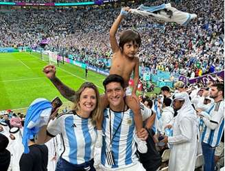 Germán Cano com a mulher e os filhos (Foto: Reprodução/Instagram)