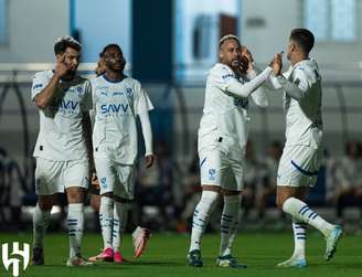 Neymar voltou a jogar e marcou na vitória do Al-Hilalblaze pro apostaamistoso de pré-temporada