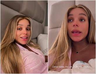 Brunna Gonçalves falou pela primeira vez sobre o parto de Zuri, sua primeira filha com Ludmilla