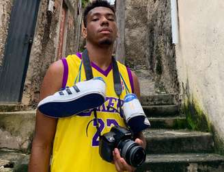 Ben Hur Nogueira, 22 anos, diretor de cinema do Morro das Pedras, terceira maior favela de Belo Horizonte, com cerca de 20 mil moradores.