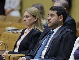 Jorge Messias, advogado-geral da União, durante sessão no STF