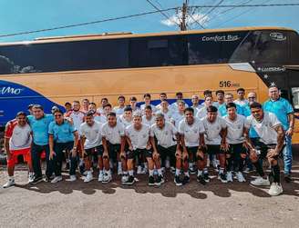 Delegação do Águia de Marabá que disputou a Copinha