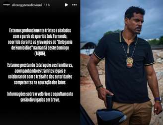 AfroReggae Audiovisual lamentou morte de profissional da equipe elétrica durante as filmagens de 'Delegacia de Homicídios', nova série estrelada por Marcelo Mello Jr. (foto)