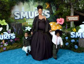 Rihanna tem três filhos