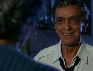 Ator Edson Silva na última novela em que atuou, "Senhora do Destino", em 2004