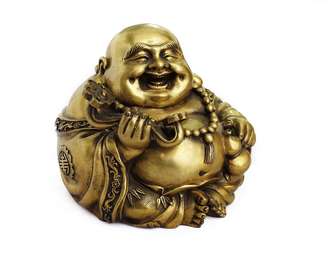 <p>O Buda dourado simboliza riqueza e prosperidade</p>