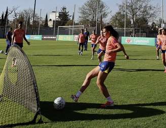 Treino seleção Brasileira Feminina 