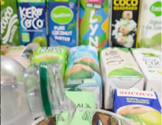 Saiba resultado de teste cego com marcas de água de coco