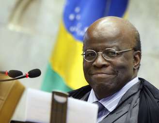 Joaquim Barbosa quando era Ministro do STF