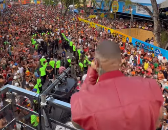 Léo Santana em trio no carnaval de Salvador