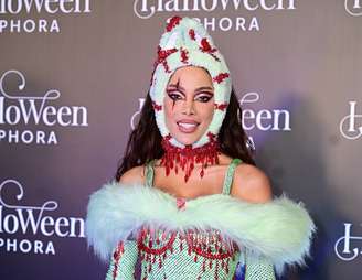 Anitta no Baile de Halloween da Sephora