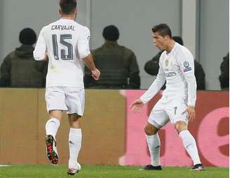 Cristiano Ronaldo marcou duas vezes na vitória do Real
