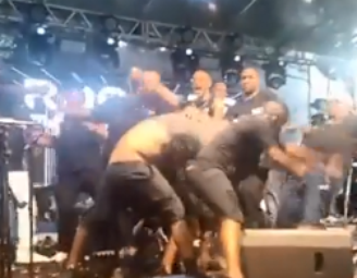 Após briga no palco, Psirico e Samba Trator pedem desculpas: "Injustificável"