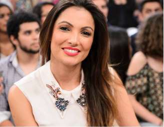 Patricia Poeta apresentadora do 'Encontro'