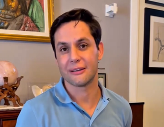 Ex-deputado federal Rafael Motta em publicação nas redes sociais