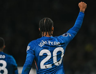 O gol da partida foi marcado pelo brasileiro João Pedro