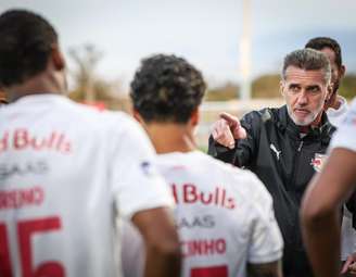 Vagner Mancini, treinador do Red Bull Bragantino. 