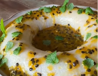 Pudim vegano