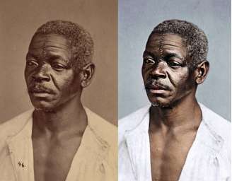 Legenda da foto original diz apenas 'tipos negros'