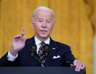Joe Biden fala sobre a situação entre Ucrânia e Rússia