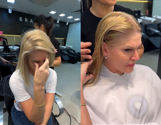 A socialite Val Marchiori decidiu cortar o cabelo antes de começar o tratamento contra câncer de mama