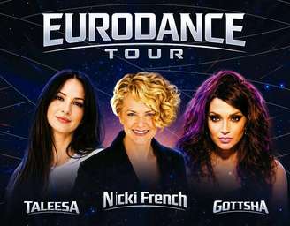Eurodance Tour 2026 no Teatro Bradesco