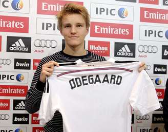 Real Madrid contratou Odegaard, de apenas 16 anos