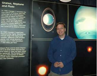 Professor Mike Brown, da universidade Caltech (Califórnia), conhecido como "o homem que matou Plutão"