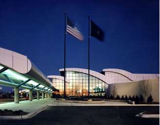 O aeroporto internacional de Bishop, em Flint, no Michigan