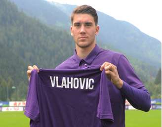 Dusan Vlahovic está na Fiorentina desde 2018 (Foto: Divulgação / Fiorentina)