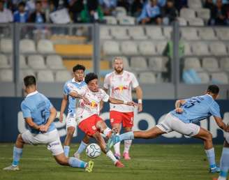 Marcelinho, jogador do Red Bull Bragantino. 