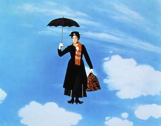Julie Andrews como Mary Poppins no filme de 1964