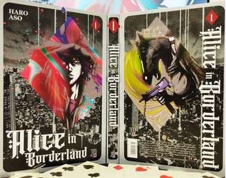 Mangá de Alice in Borderland é lançado no Brasil pela Editora JBC.