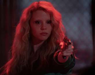 Mia Goth em 'MaXXXine', em cartaz