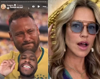 Luana Piovani reposta vídeo que debocha da aparência de Neymar