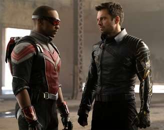 Comercial de Falcão e o Soldado Invernal é repleto de cenas de ação