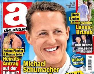 Revista Die Aktuelle divulgou entrevista falsa com piloto Michael Schumacher