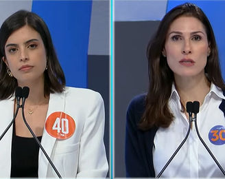 Tabata Amaral e Marina Helena