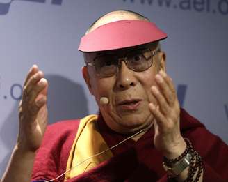 O Dalai Lama durante evento em Washington, nesta quinta-feira, 20