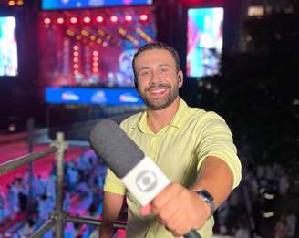 Rômulo Dávila, repórter da Globo