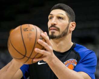 Jogador do New York Knicks Enes Kanter 29/12/2018 Russ Isabella-USA TODAY Sports